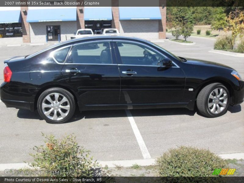 Black Obsidian / Graphite 2007 Infiniti M 35x Sedan