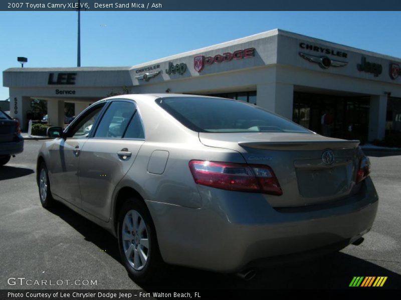 Desert Sand Mica / Ash 2007 Toyota Camry XLE V6