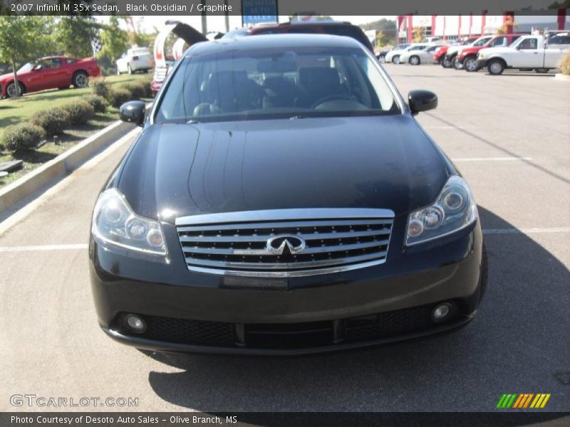 Black Obsidian / Graphite 2007 Infiniti M 35x Sedan