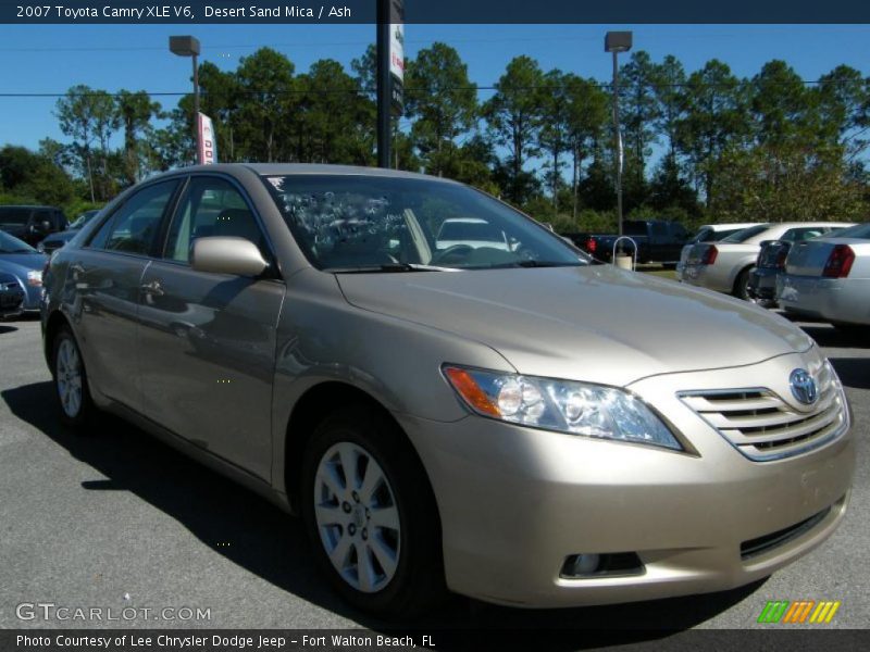 Desert Sand Mica / Ash 2007 Toyota Camry XLE V6