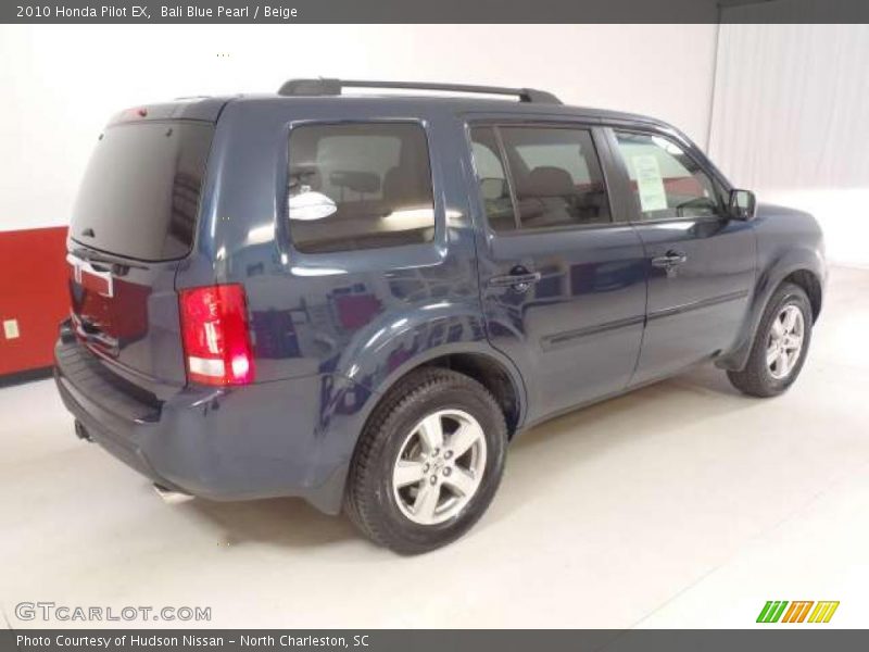 Bali Blue Pearl / Beige 2010 Honda Pilot EX