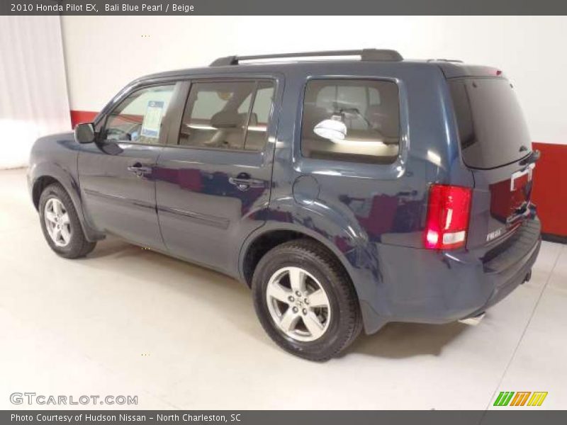 Bali Blue Pearl / Beige 2010 Honda Pilot EX