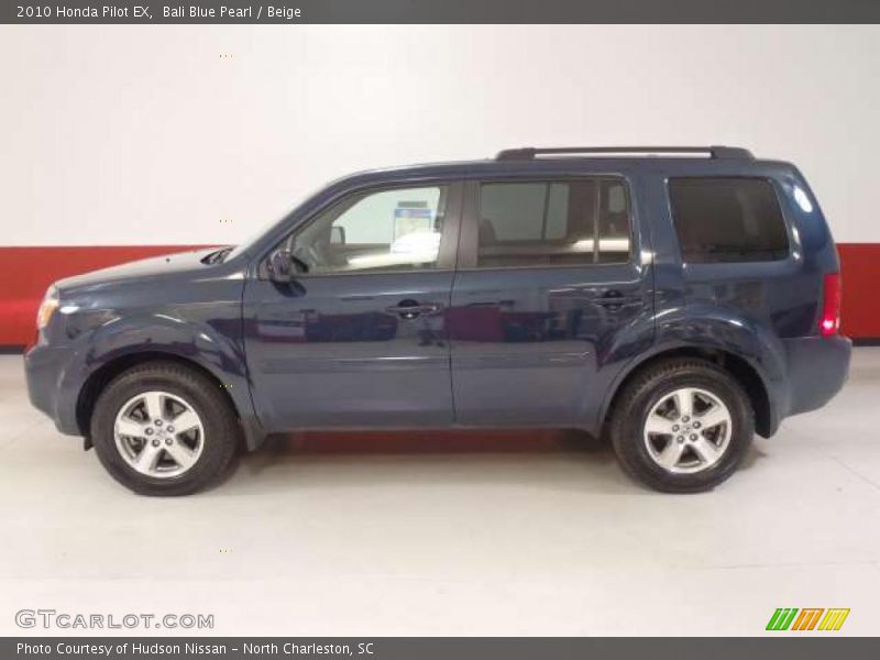 Bali Blue Pearl / Beige 2010 Honda Pilot EX