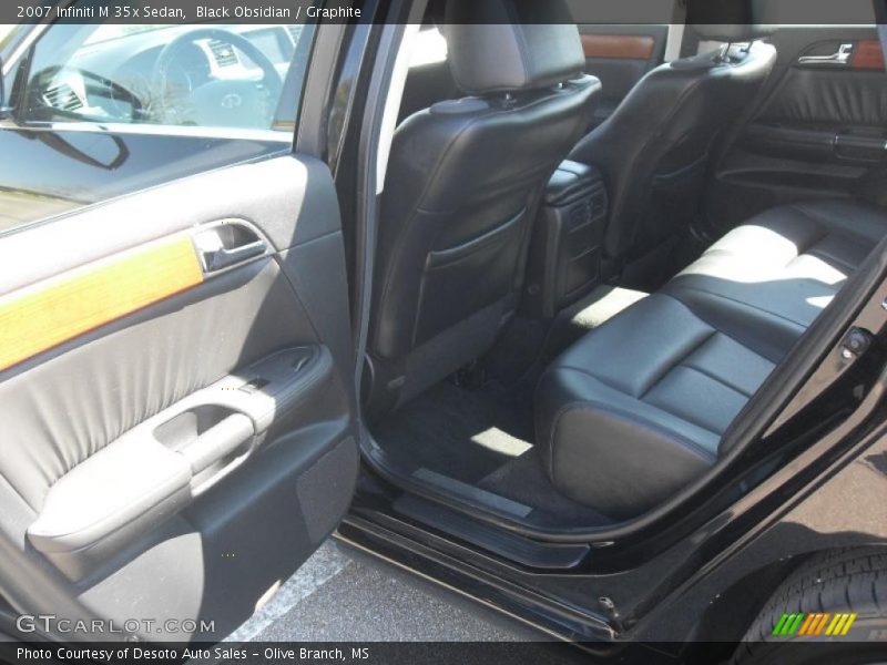 Black Obsidian / Graphite 2007 Infiniti M 35x Sedan