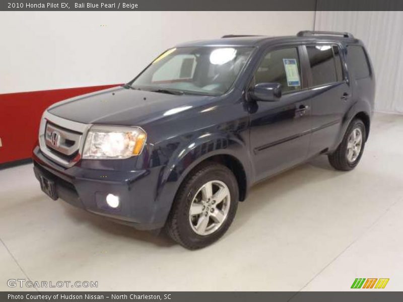 Bali Blue Pearl / Beige 2010 Honda Pilot EX