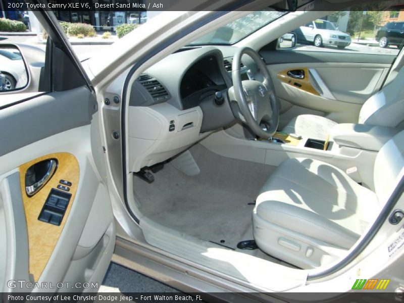 Desert Sand Mica / Ash 2007 Toyota Camry XLE V6