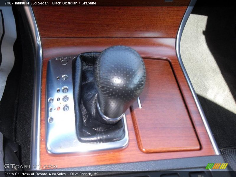 Black Obsidian / Graphite 2007 Infiniti M 35x Sedan