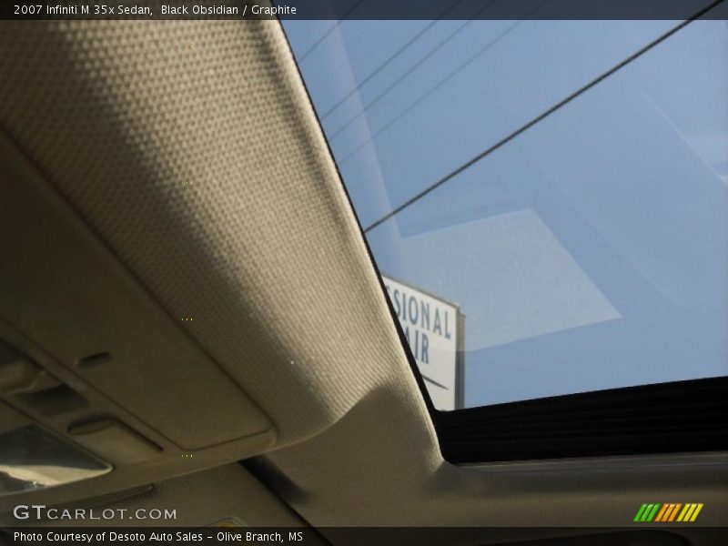 Black Obsidian / Graphite 2007 Infiniti M 35x Sedan
