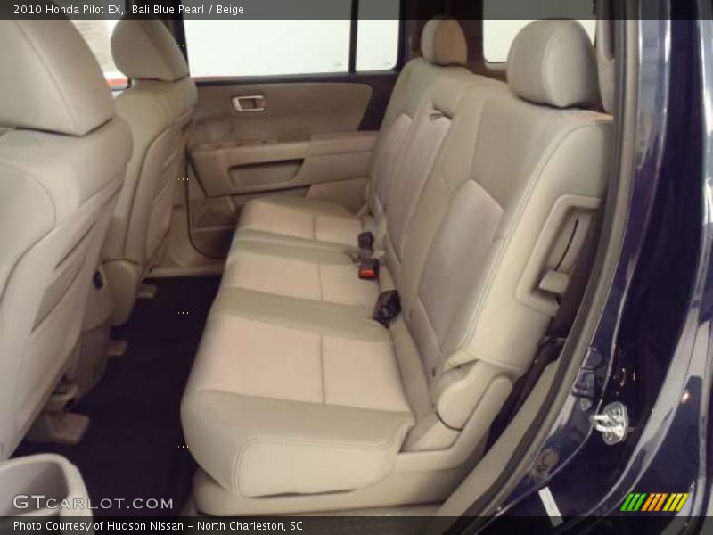 Bali Blue Pearl / Beige 2010 Honda Pilot EX