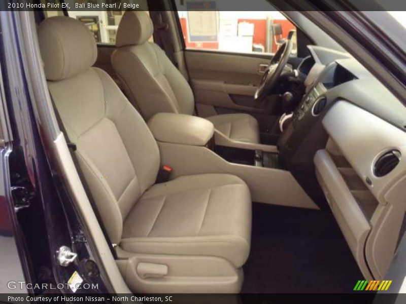 Bali Blue Pearl / Beige 2010 Honda Pilot EX