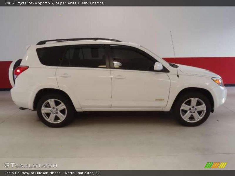 Super White / Dark Charcoal 2006 Toyota RAV4 Sport V6