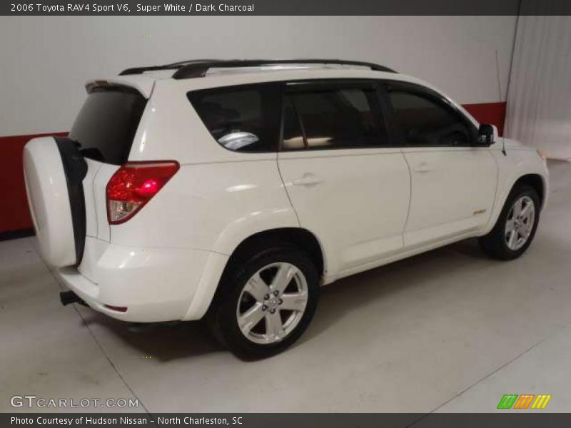 Super White / Dark Charcoal 2006 Toyota RAV4 Sport V6