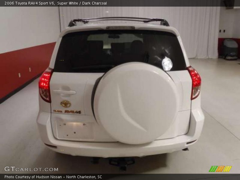 Super White / Dark Charcoal 2006 Toyota RAV4 Sport V6