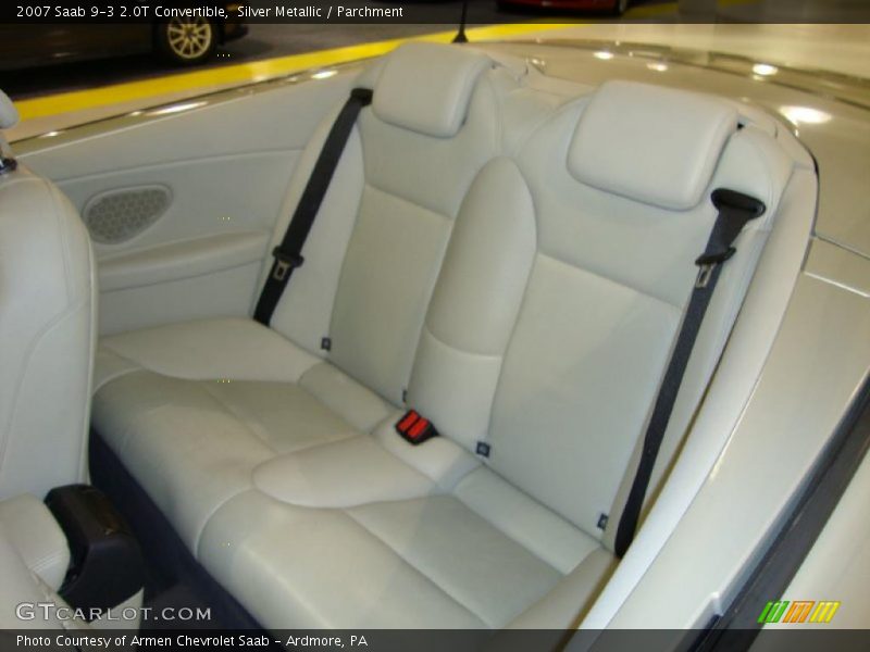 Silver Metallic / Parchment 2007 Saab 9-3 2.0T Convertible