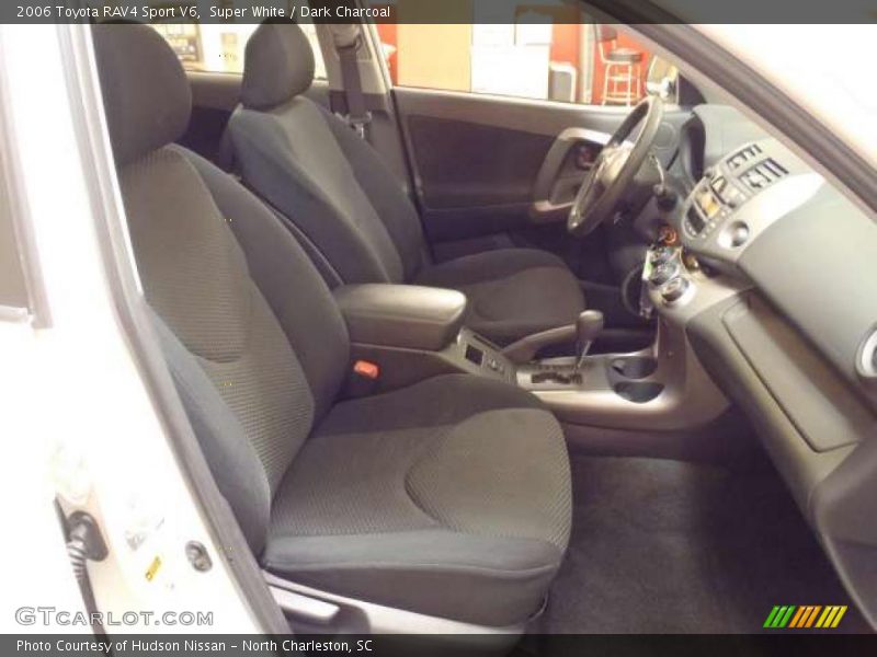 Super White / Dark Charcoal 2006 Toyota RAV4 Sport V6
