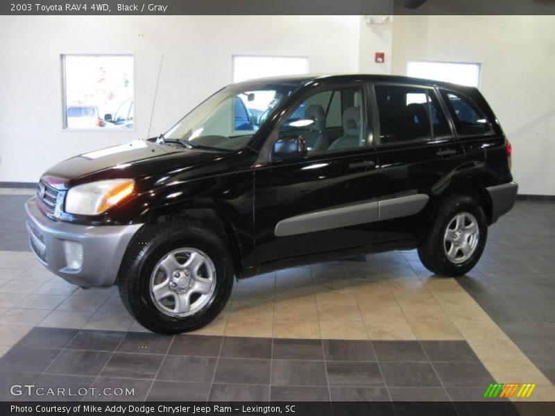 Black / Gray 2003 Toyota RAV4 4WD