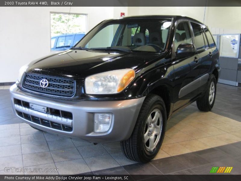 Black / Gray 2003 Toyota RAV4 4WD