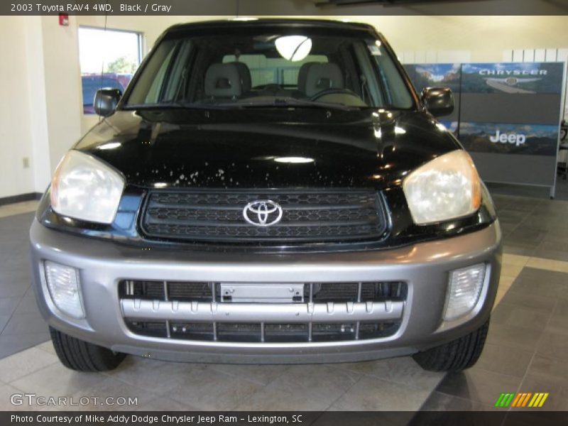 Black / Gray 2003 Toyota RAV4 4WD
