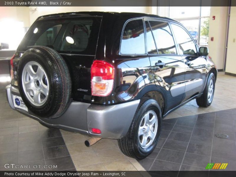 Black / Gray 2003 Toyota RAV4 4WD