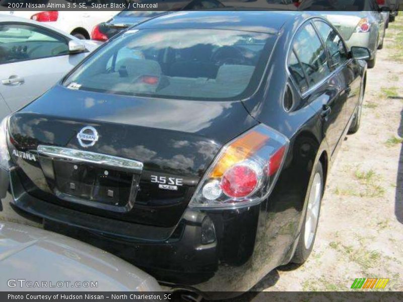 Super Black / Charcoal 2007 Nissan Altima 3.5 SE