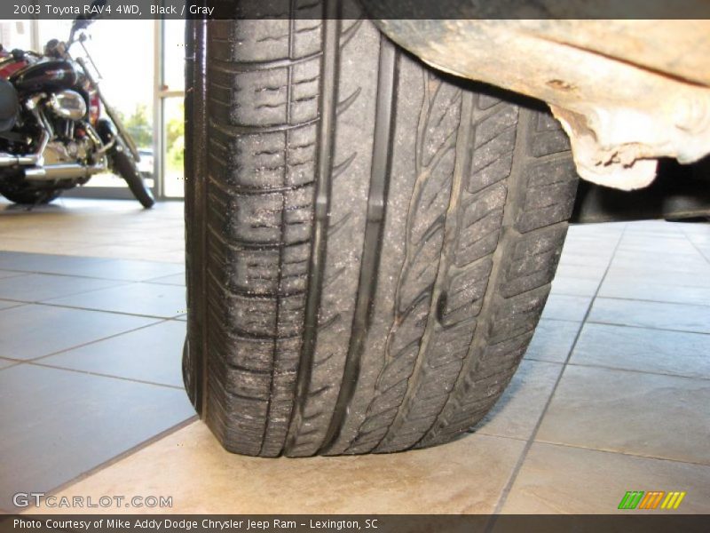 Black / Gray 2003 Toyota RAV4 4WD