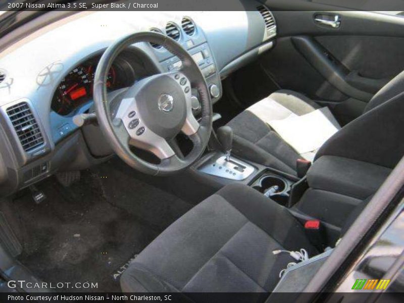 Super Black / Charcoal 2007 Nissan Altima 3.5 SE
