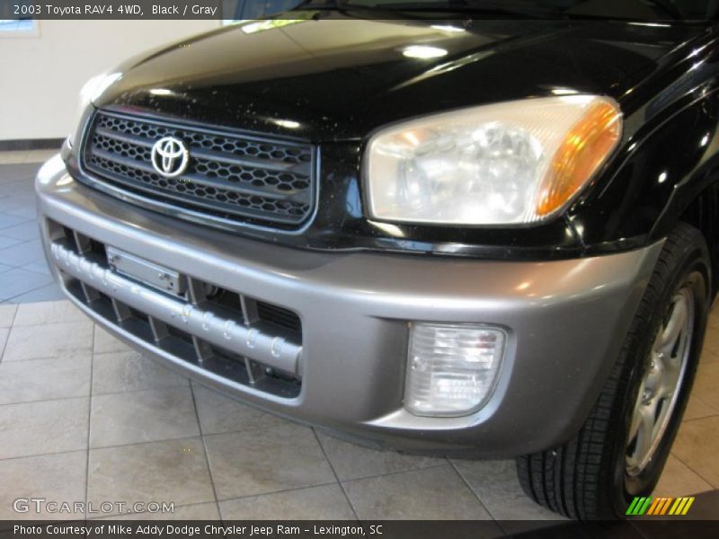 Black / Gray 2003 Toyota RAV4 4WD