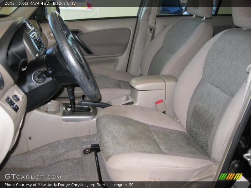 Black / Gray 2003 Toyota RAV4 4WD