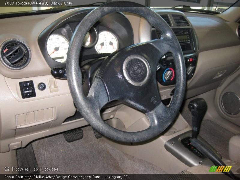 Black / Gray 2003 Toyota RAV4 4WD