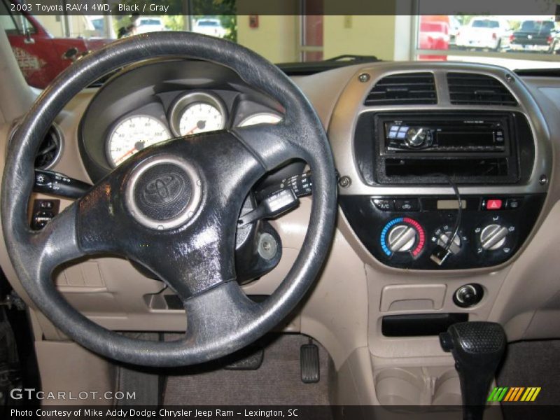 Black / Gray 2003 Toyota RAV4 4WD