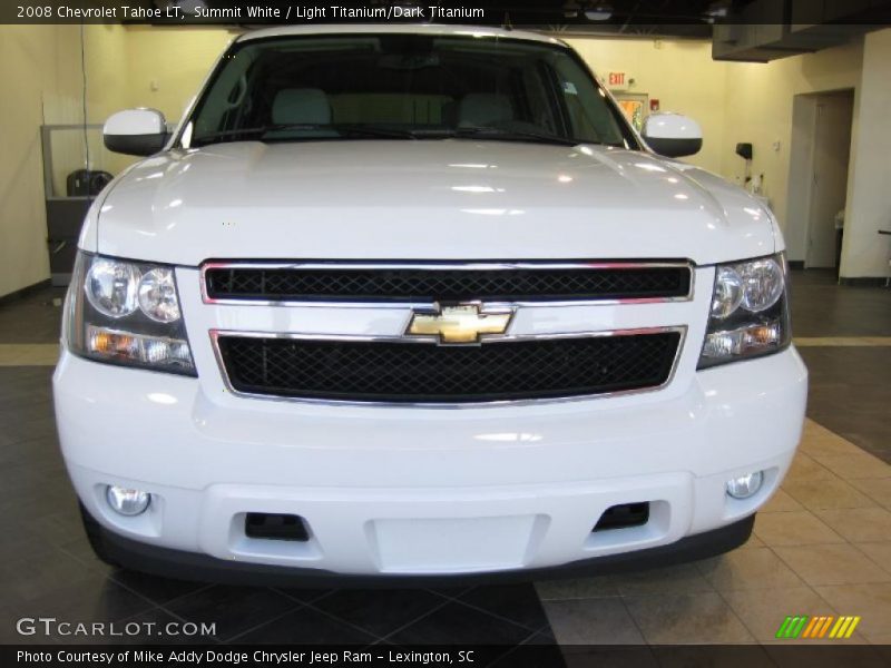 Summit White / Light Titanium/Dark Titanium 2008 Chevrolet Tahoe LT