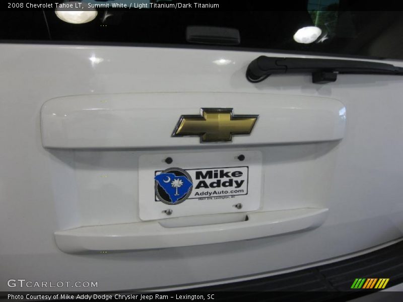 Summit White / Light Titanium/Dark Titanium 2008 Chevrolet Tahoe LT