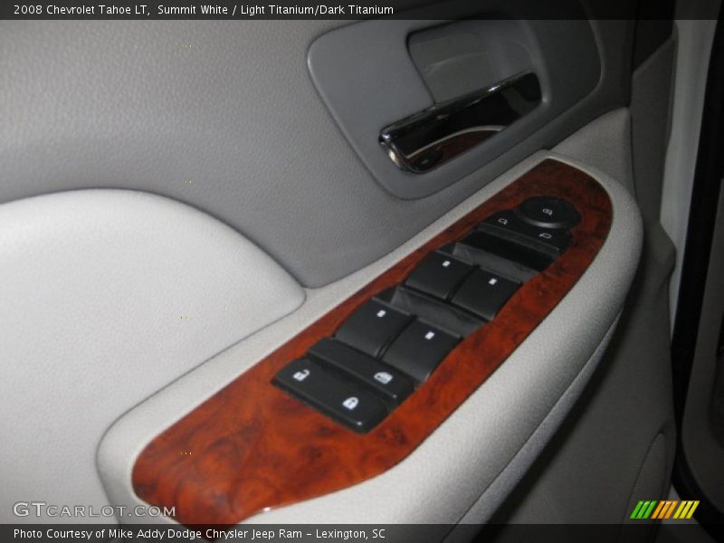 Summit White / Light Titanium/Dark Titanium 2008 Chevrolet Tahoe LT