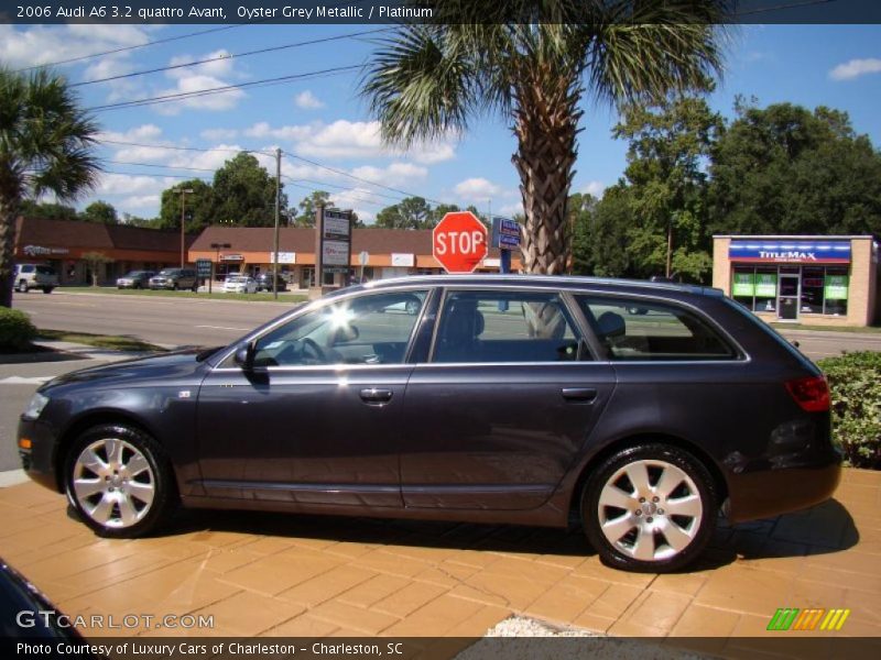Oyster Grey Metallic / Platinum 2006 Audi A6 3.2 quattro Avant