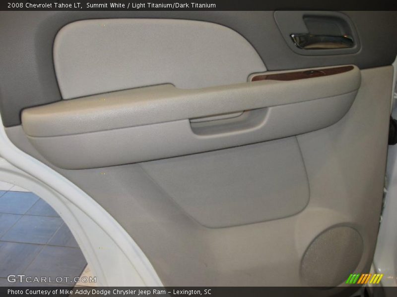 Summit White / Light Titanium/Dark Titanium 2008 Chevrolet Tahoe LT