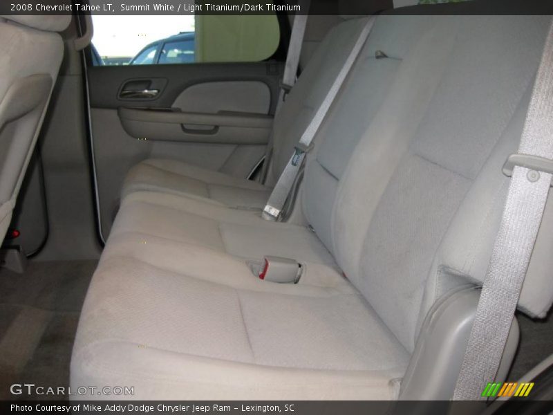 Summit White / Light Titanium/Dark Titanium 2008 Chevrolet Tahoe LT