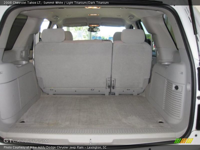 Summit White / Light Titanium/Dark Titanium 2008 Chevrolet Tahoe LT