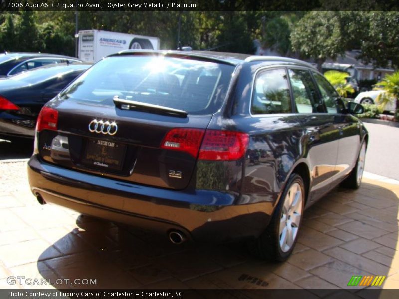 Oyster Grey Metallic / Platinum 2006 Audi A6 3.2 quattro Avant