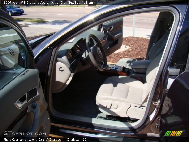 Oyster Grey Metallic / Platinum 2006 Audi A6 3.2 quattro Avant