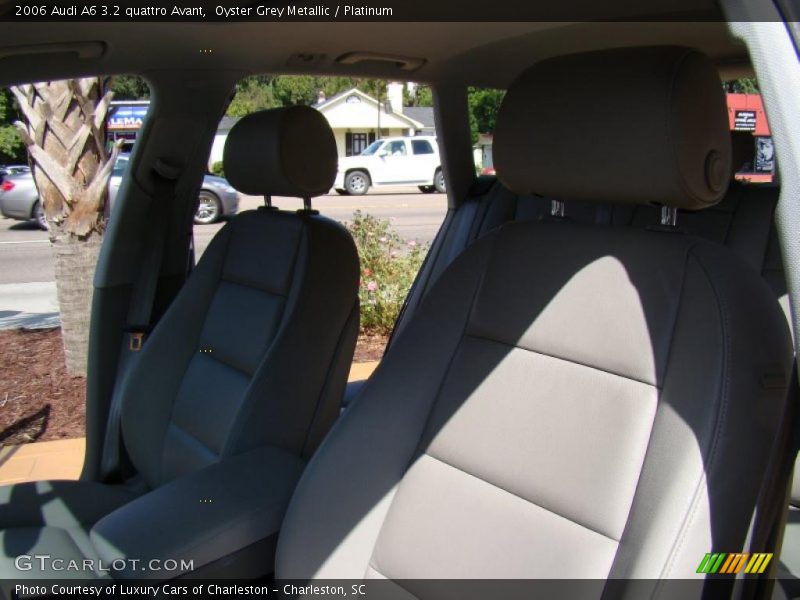 Oyster Grey Metallic / Platinum 2006 Audi A6 3.2 quattro Avant