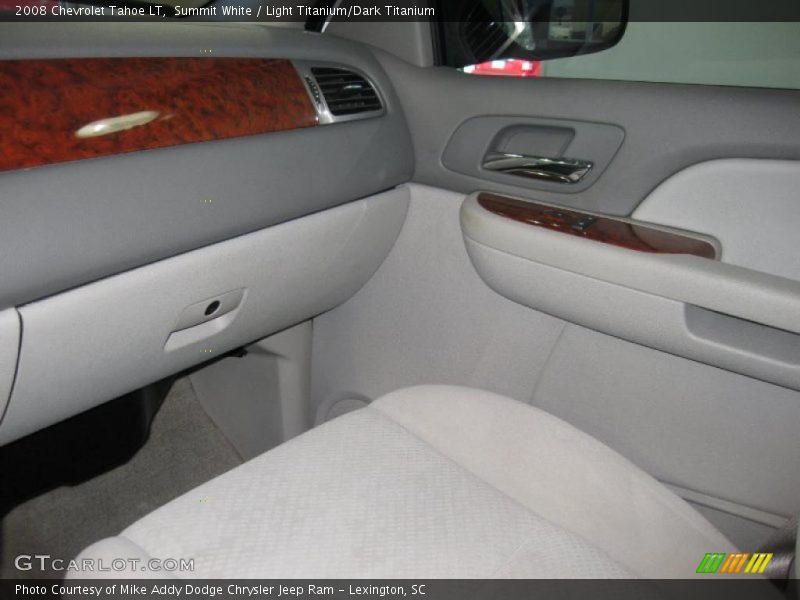 Summit White / Light Titanium/Dark Titanium 2008 Chevrolet Tahoe LT
