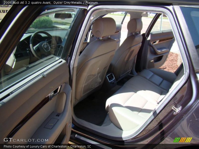 Oyster Grey Metallic / Platinum 2006 Audi A6 3.2 quattro Avant