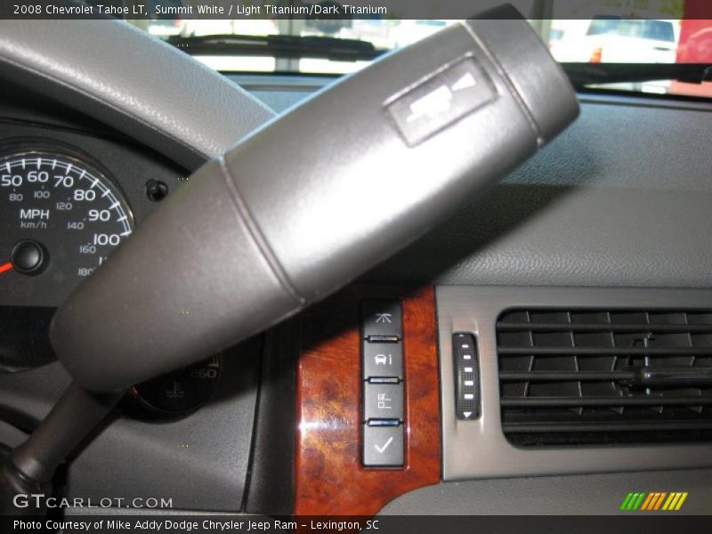 Summit White / Light Titanium/Dark Titanium 2008 Chevrolet Tahoe LT