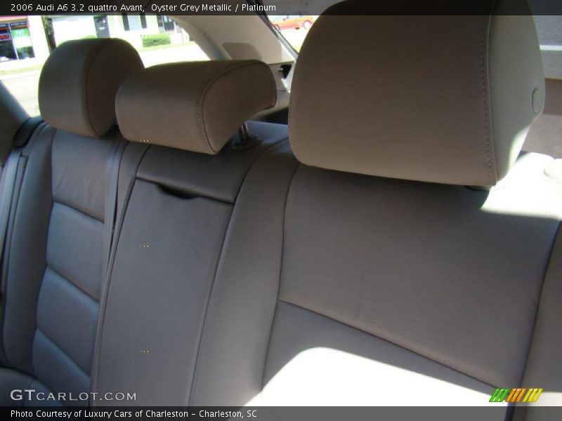 Oyster Grey Metallic / Platinum 2006 Audi A6 3.2 quattro Avant