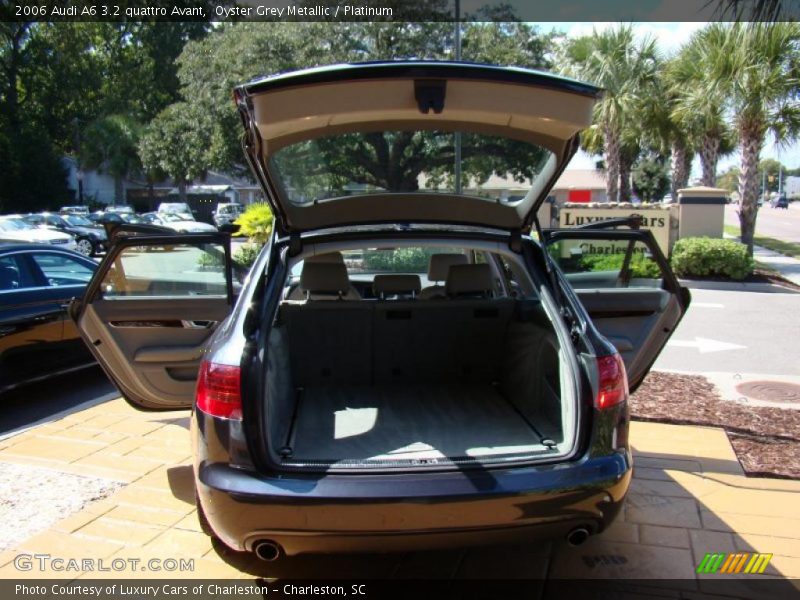 Oyster Grey Metallic / Platinum 2006 Audi A6 3.2 quattro Avant