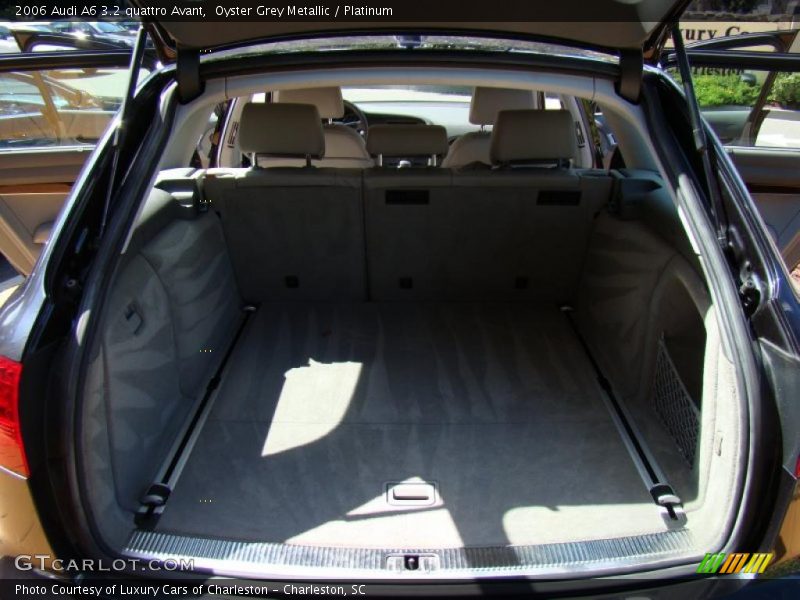 Oyster Grey Metallic / Platinum 2006 Audi A6 3.2 quattro Avant
