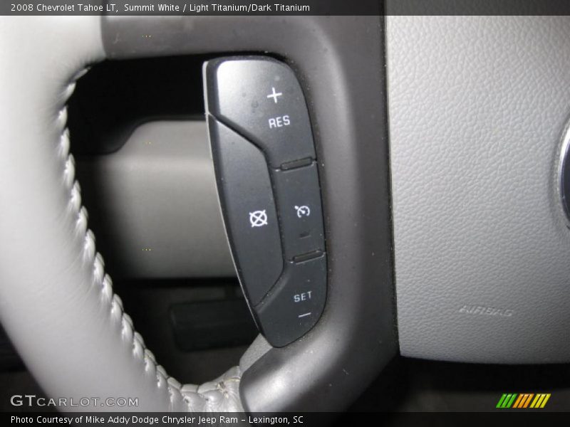 Summit White / Light Titanium/Dark Titanium 2008 Chevrolet Tahoe LT