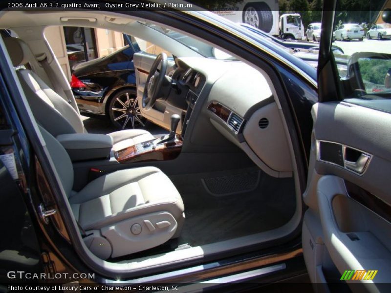 Oyster Grey Metallic / Platinum 2006 Audi A6 3.2 quattro Avant