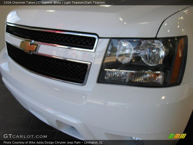 Summit White / Light Titanium/Dark Titanium 2008 Chevrolet Tahoe LT