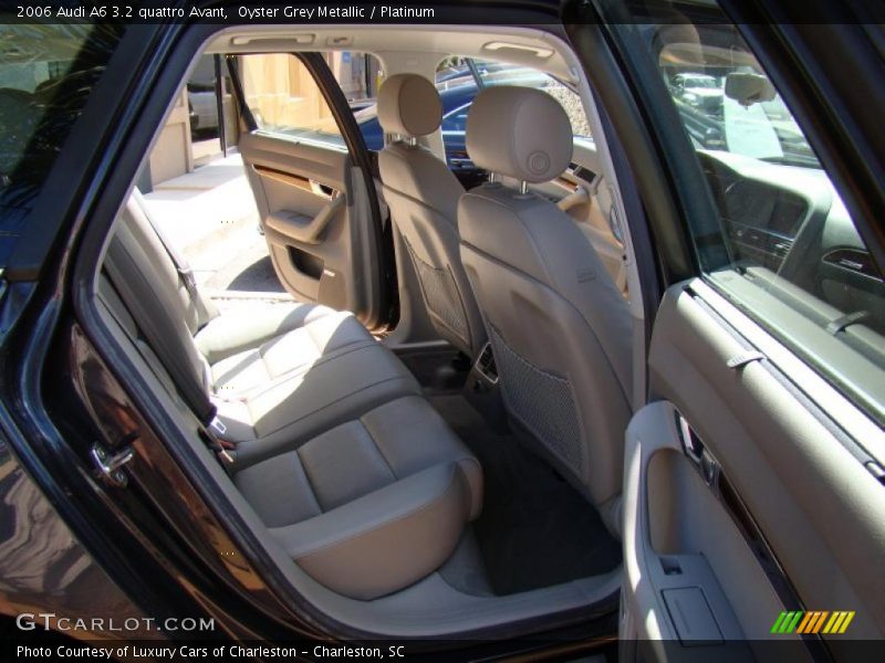 Oyster Grey Metallic / Platinum 2006 Audi A6 3.2 quattro Avant
